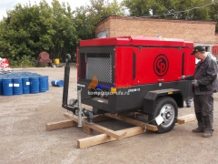 Chicago Pneumatic CPS350 на заводе в г. Салават
