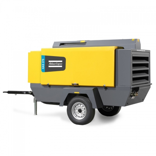 Дизельный компрессор Atlas Copco XAS 375 на шасси