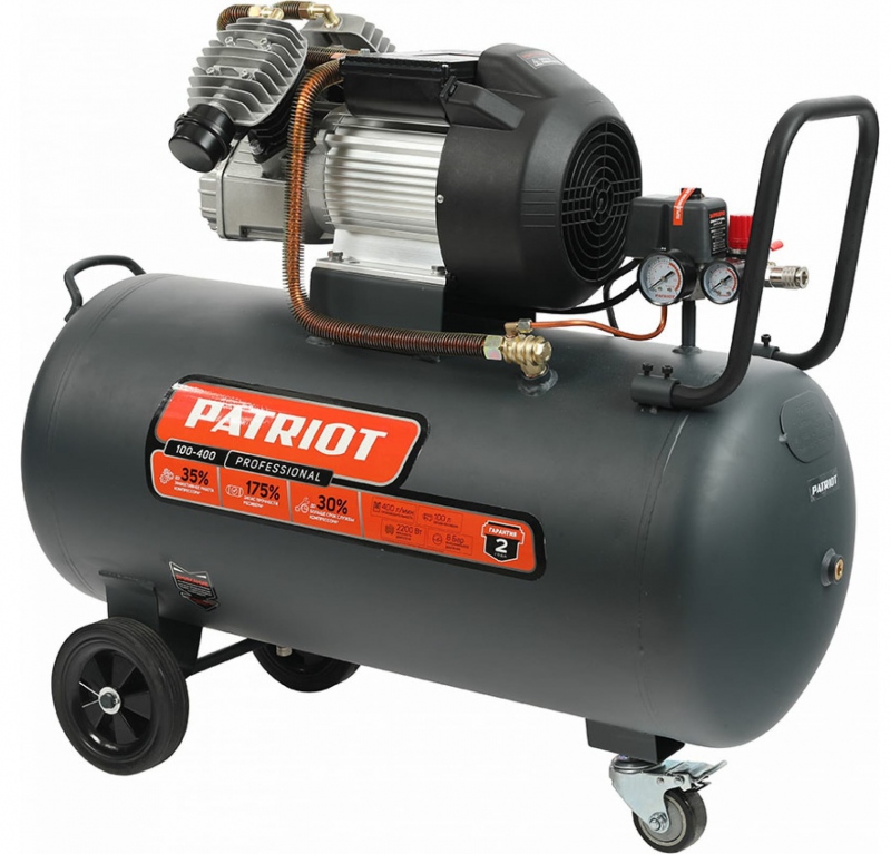 Поршневой компрессор Patriot Professional 100-400
