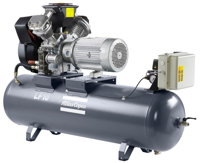 Поршневой компрессор Atlas Copco LT15-15 Receiver Mounted Unsilenced