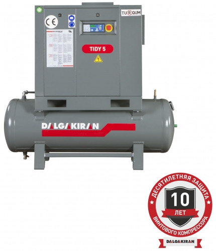 Винтовой компрессор Dalgakiran Tidy 5 200L