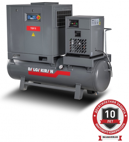 Винтовой компрессор Dalgakiran Tidy 4 250L Compact